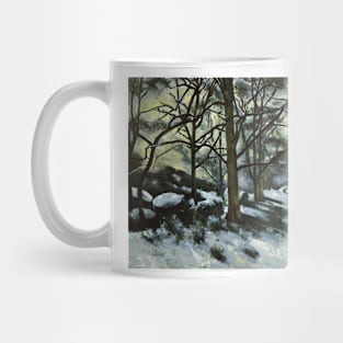 Melting Snow, Fontainebleau by Paul Cezanne Mug